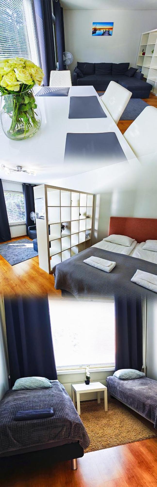 3-Room Apartment In Oulu Center, Parking Exterior foto